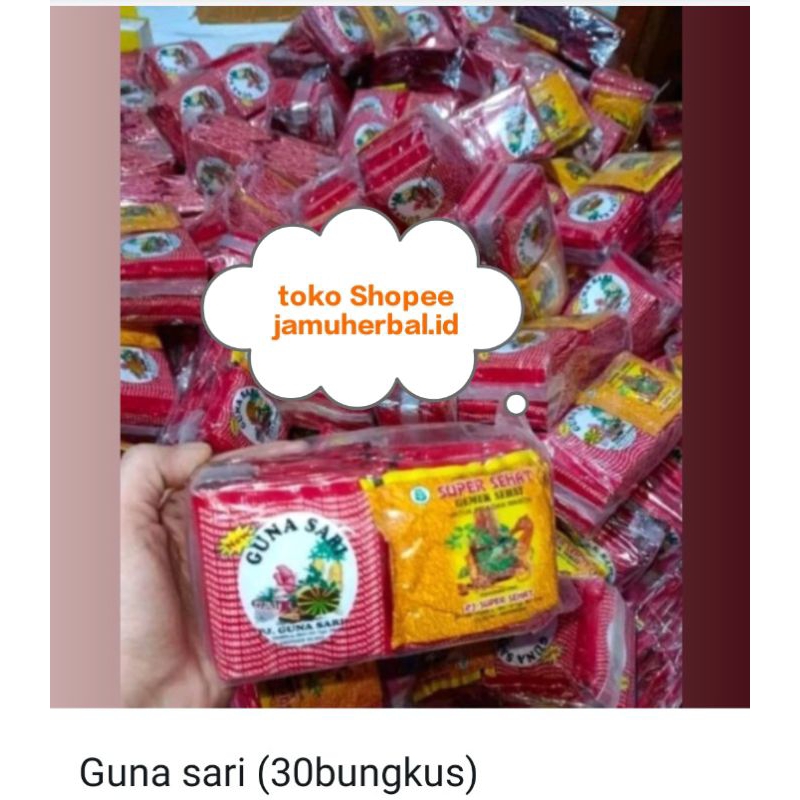 

jamu gun@ sari (isi30bungkus)