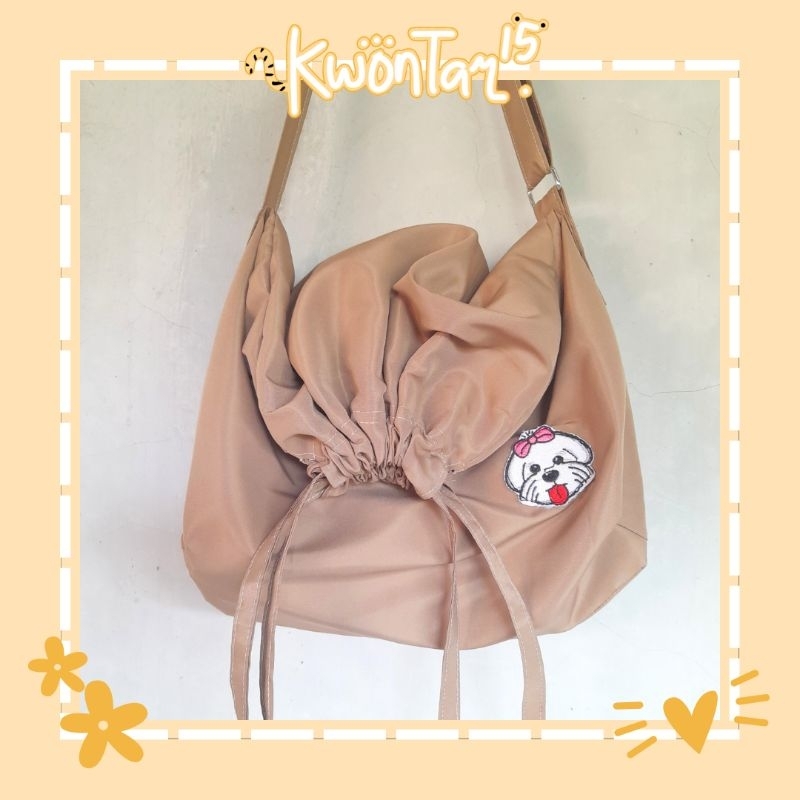 Slingbag U Drawstring Bag Kkuma Coups | Scoups Seventeen Bag Fan Edition | Tas anti air | Daily Bag 
