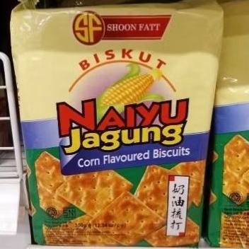

Shoonfatt shoon fatt Naiyu Jagung biskuit corn crackers 350gr