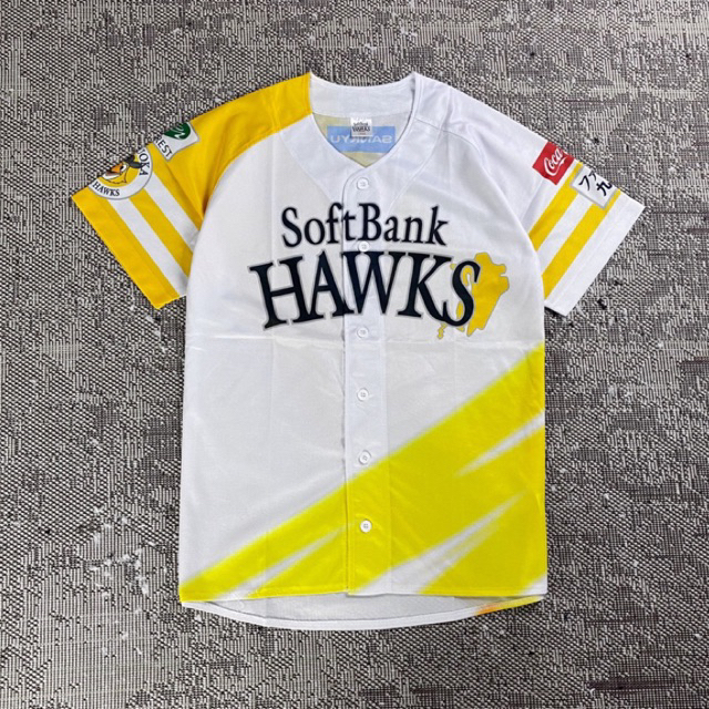 JERSEY BASEBALL SOFTBANK, size L