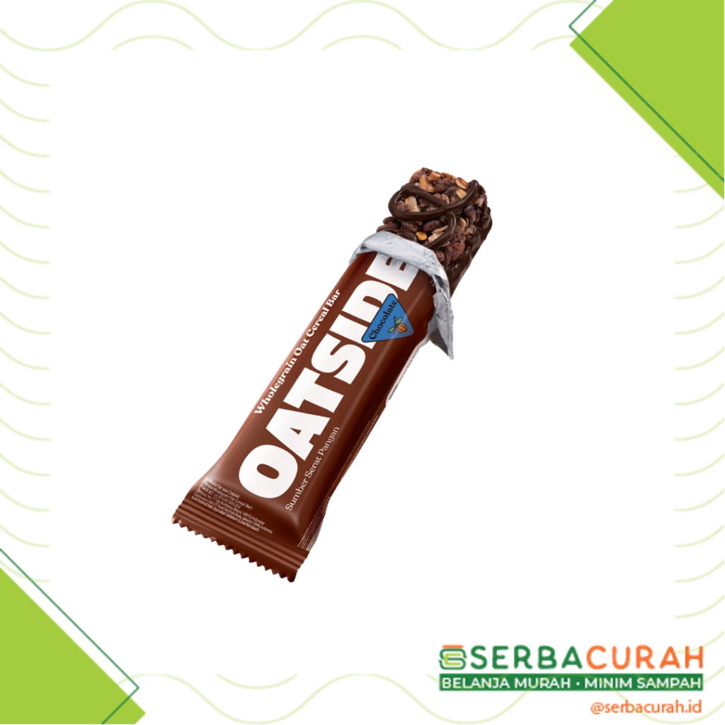 

Oatside Snack Bar Chocolate | Cereal Bar Gulit Free | 18 gr
