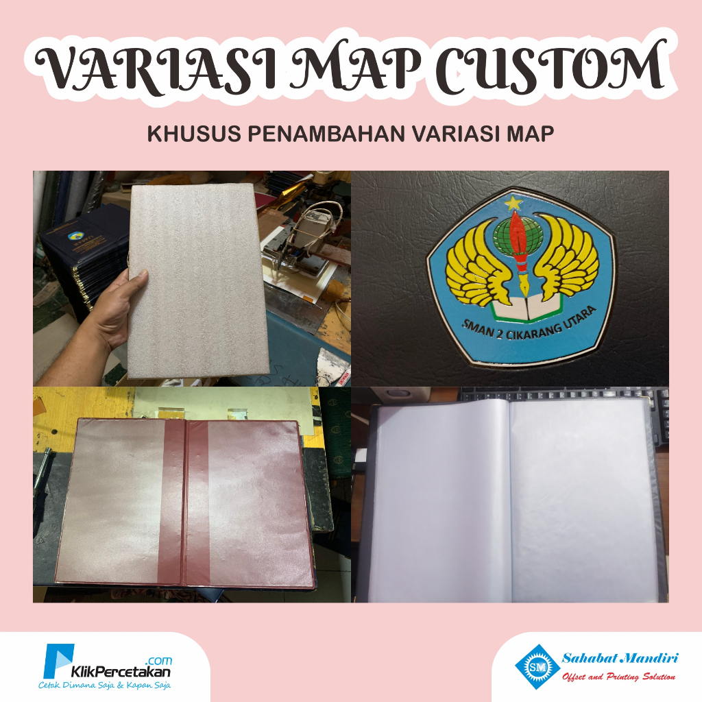 

PENAMBAHAN VARIASI UNTUK MAP RAPORT MAP IJAZAH MAP WISUDA MAP SERTIFIKAT
