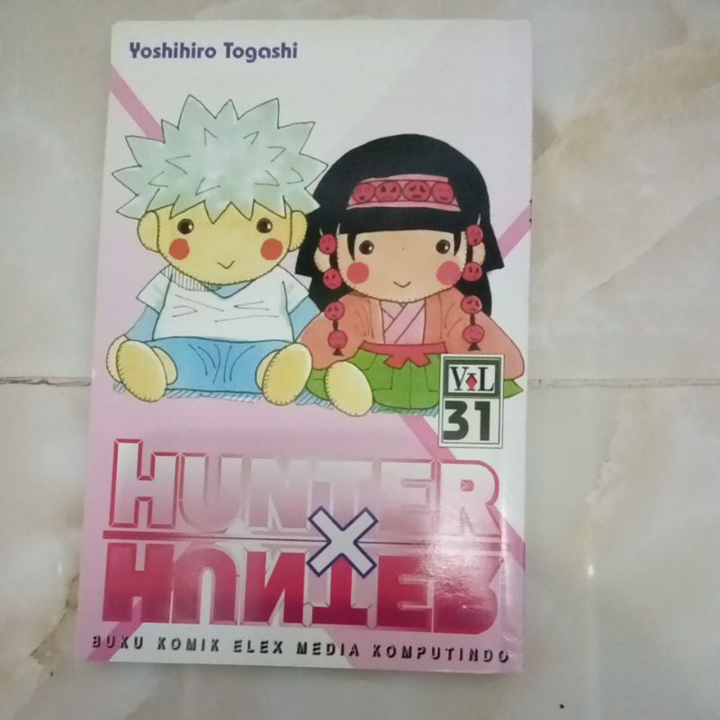hunter x hunter 31 preloved langkah