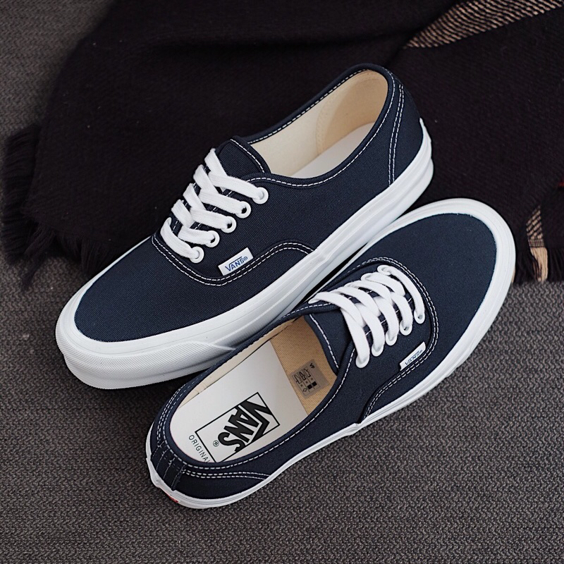 Sepatu Vans Authentic Vault Navy 100% ORIGINAL RESMI
