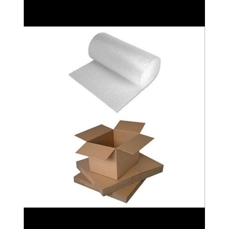 

Kardus, Bubble Wrap Packing tambahan