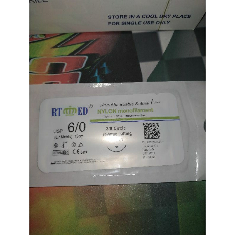 Benang Jahit Nylon 6 0 Cutting