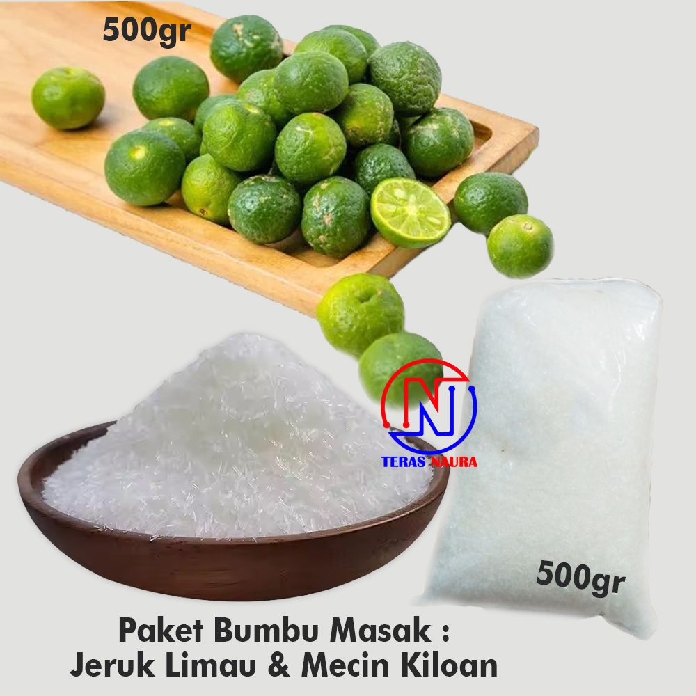 

Paket Bumbu Masak - Jeruk Limau Segar 500gr + Mecin Curah 500gr