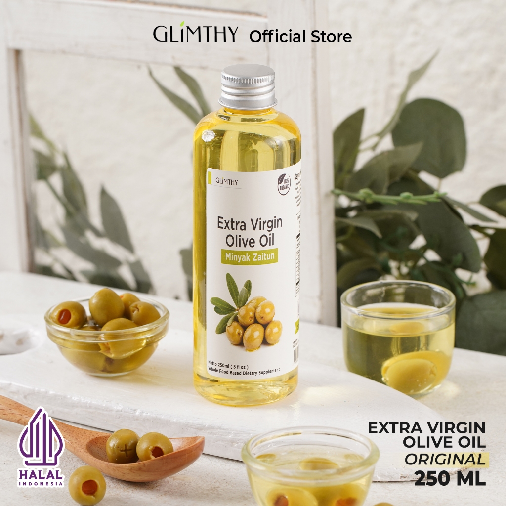 

Glimthy Extra Virgin Olive Oil Organik 100% Minyak Zaitun Murni
