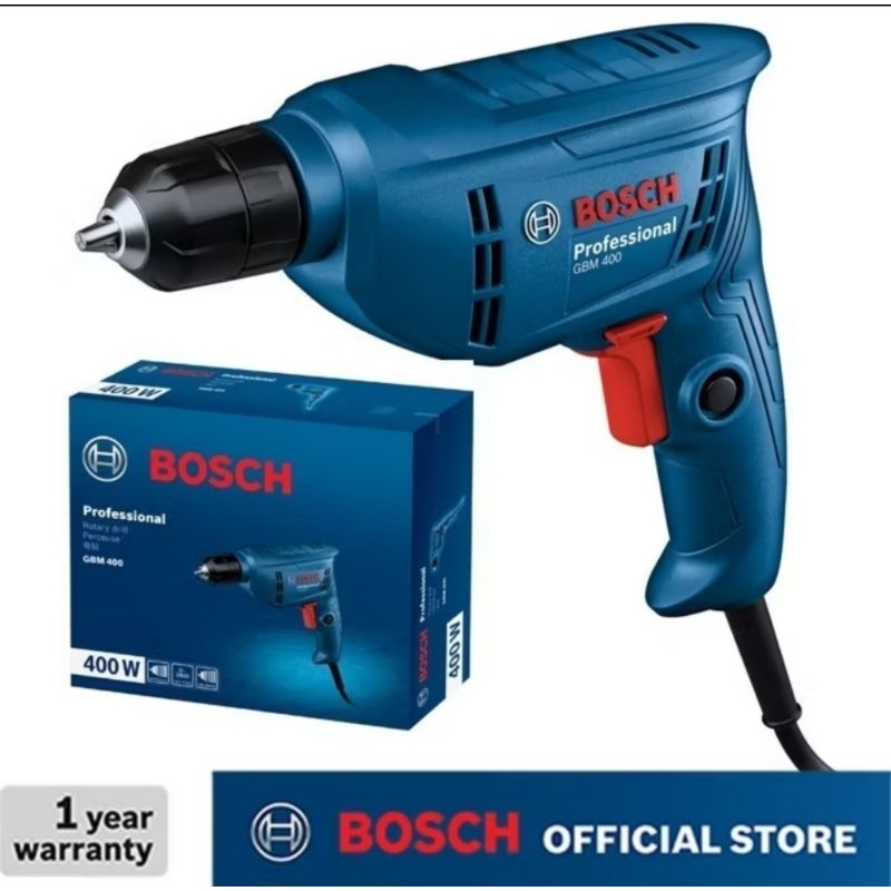BOSCH Mesin bor 10mm GBM 400 Bolak Balik