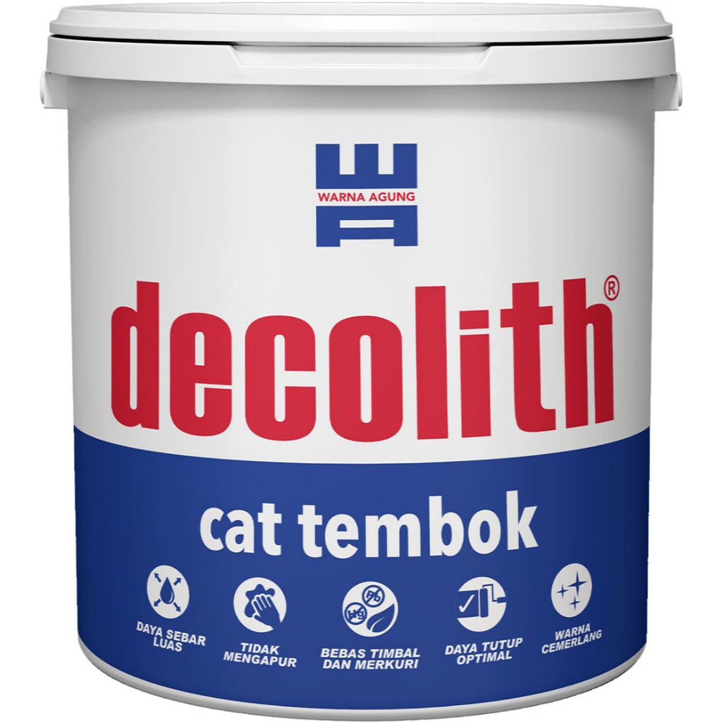 CAT TEMBOK DECOLITH | 5 KG | 25 KG | SW | SWS | SWW