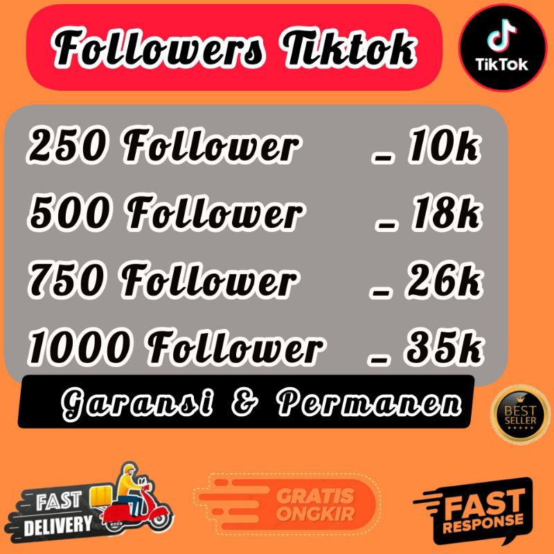 1k Followers Tiktok Permanen lolos monet