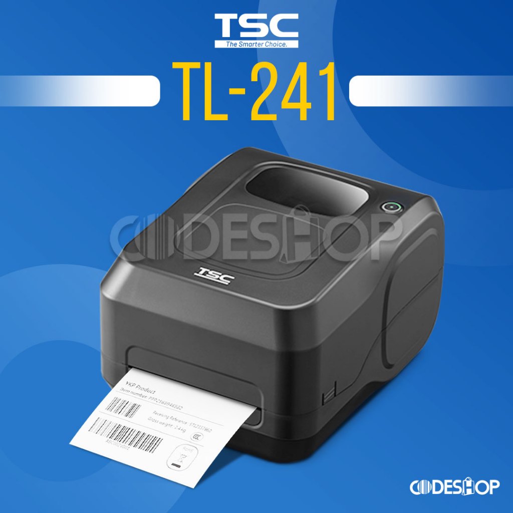 Printer Label Barcode TSC TL241 Direct Thermal Transfer Resi Alamat TL-241 USB LAN