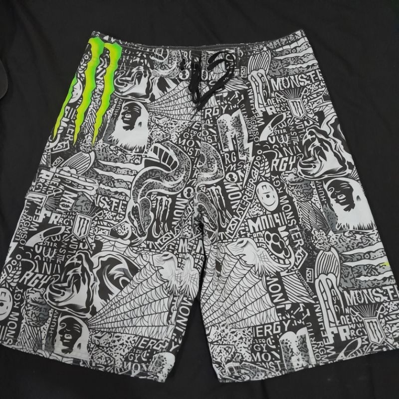 boardshort monster energy second