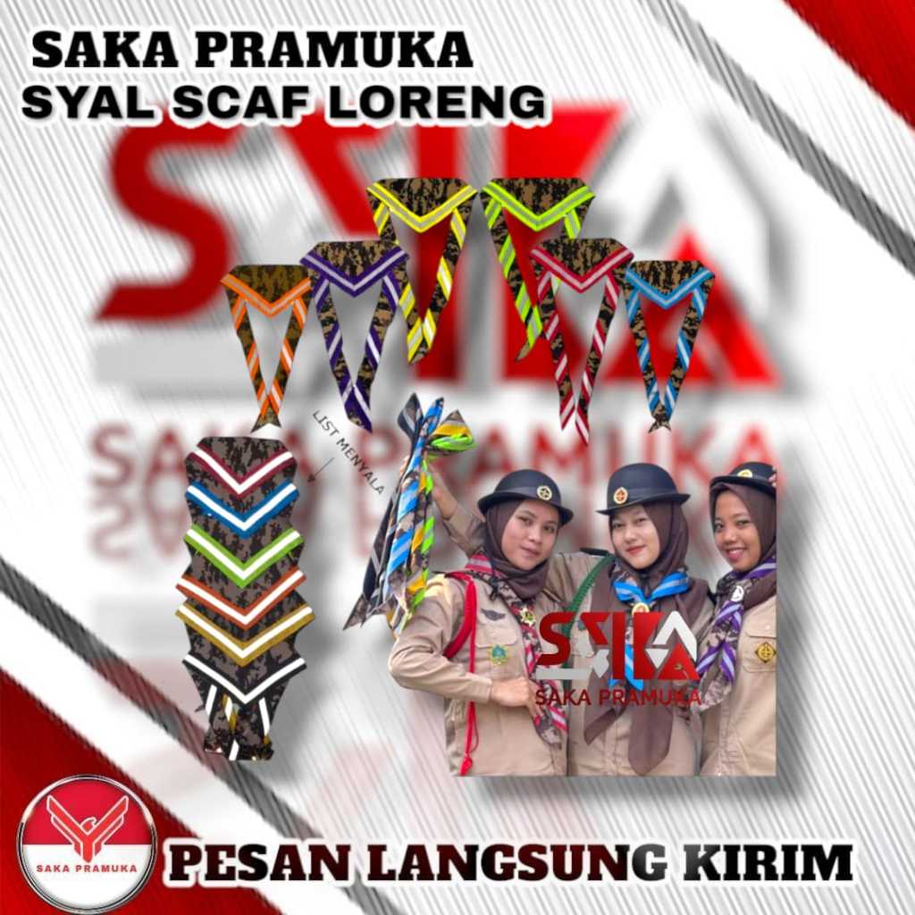 Scraft slayer syal pramuka loreng