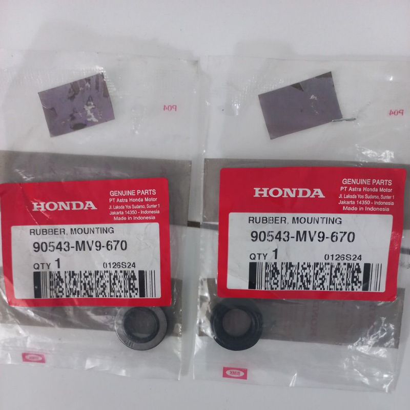 90543MV9670 – RUBBER MOUNTING, KARET BAUD HEAD, SEAL BAUT HEAD BEAT, SPACY, CB 150R, CBR 150R, CRF, 