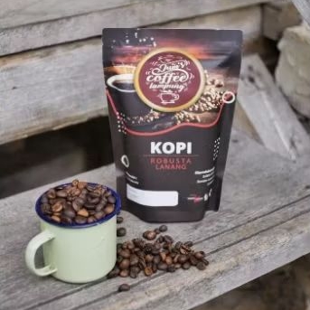 

peaberry coffee (kopi lanang)
