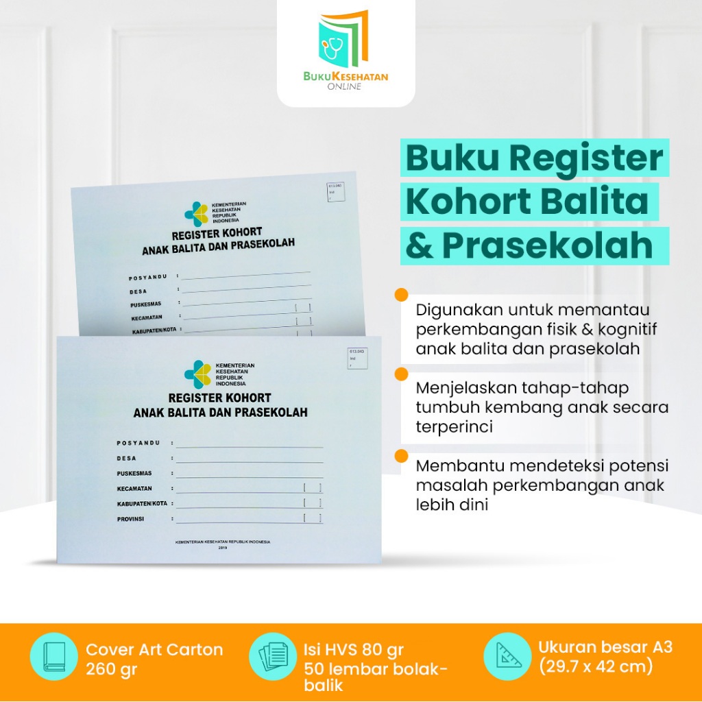 BUKU REGISTER KOHORT BALITA DAN PRASEKOLAH