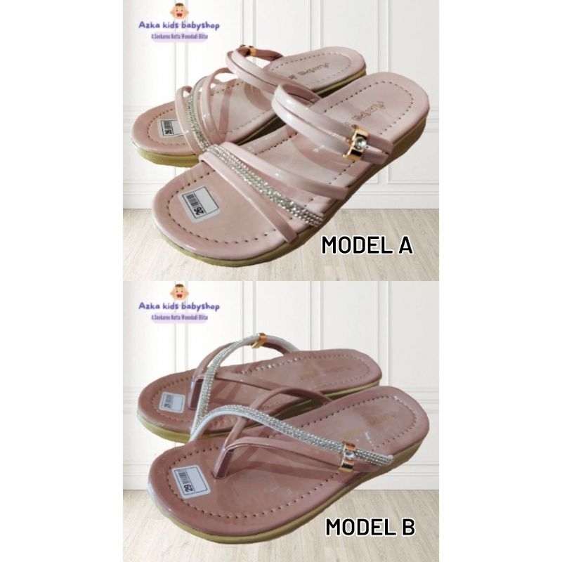 [NEW COLLECTION] Sandal Anak Bling-Bling Amira Kids / Sandal Lebaran Anak Cewek / Sandal Anak Hak Ta