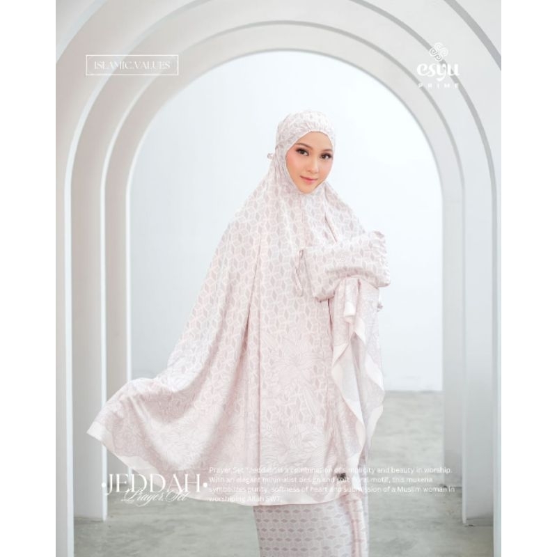 ESYU Mukena JEDDAH SPEC MUKENA PRINT ORIGINAL ESYU