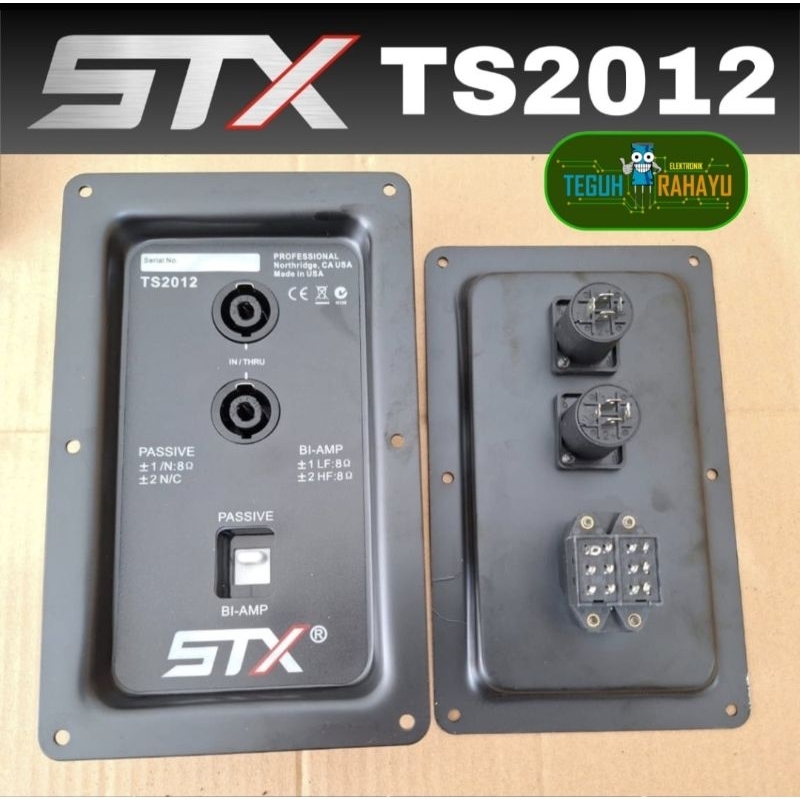TERMINAL SPEAKER PLAT SPEAKON STX TS2012 + PASIF BI-AMP