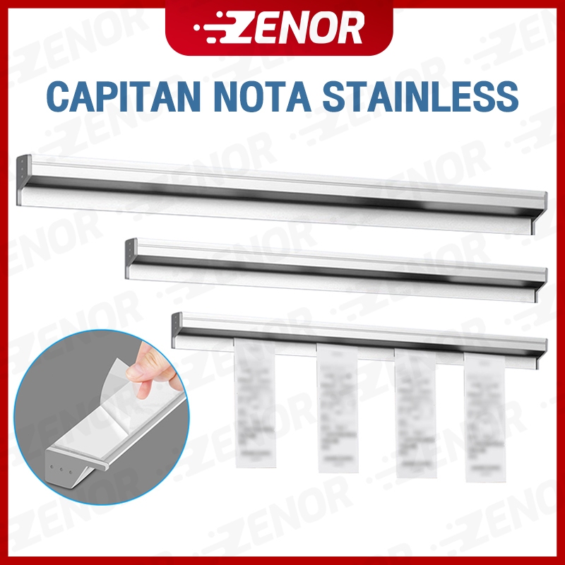 

BILL HOLDER / CAPITAN NOTA STAINLESS / RECEIPT HOLDER / PENJEPIT KERTAS BON BILL/ HOLDER GANTUNGAN