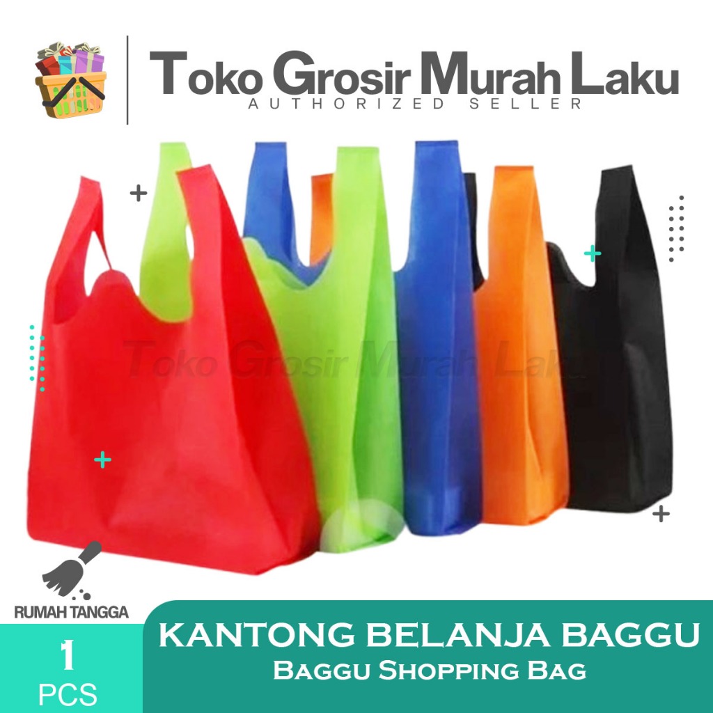 

Tas Kantong Belanja Baggu Goodie Bag Kain Kantong Belanja Shopping