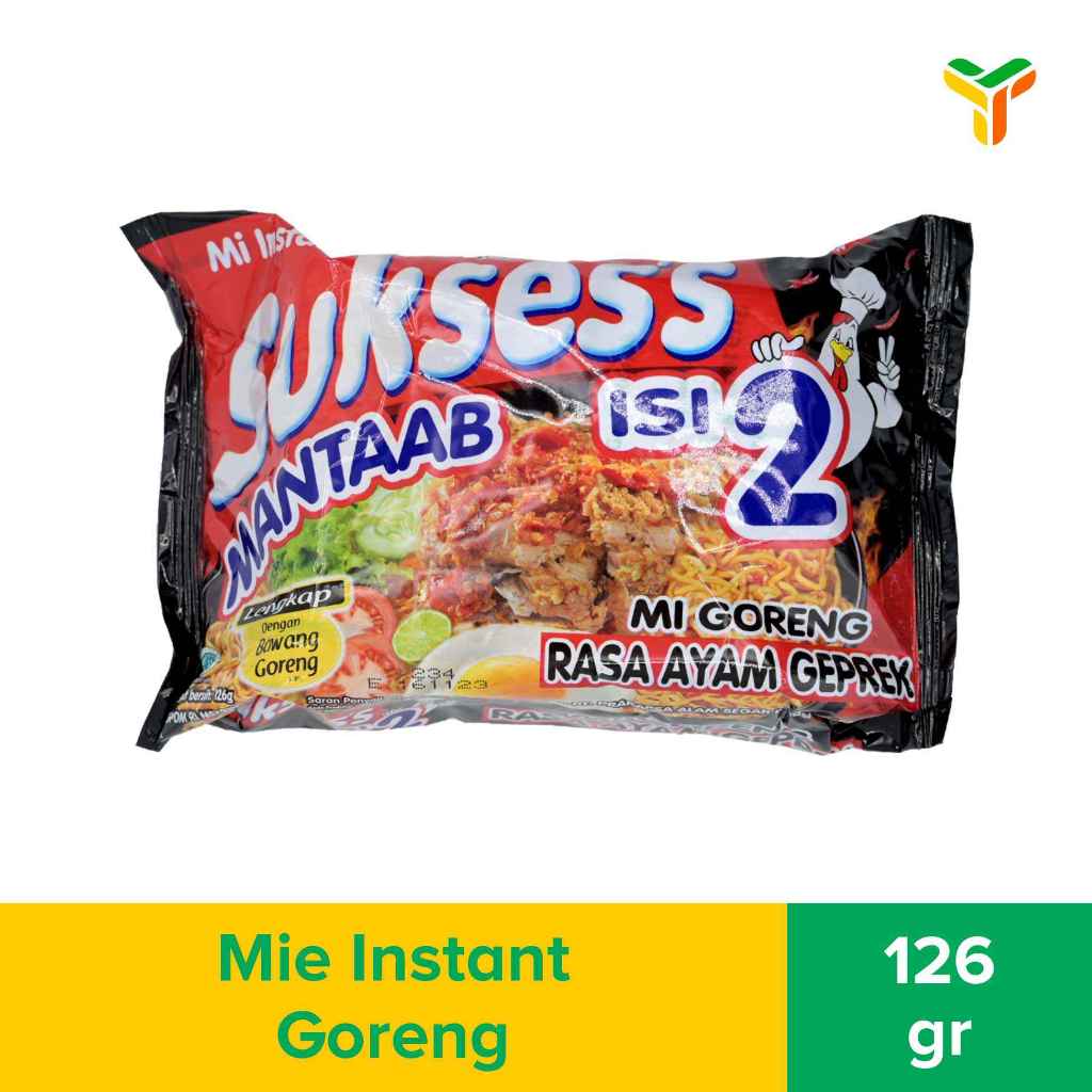 

Suksess Isi 2 Mie Goreng Ayam Geprek 126Gr