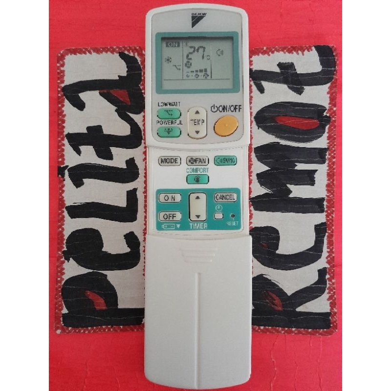 REMOTE DAIKIN AC INVERTER ORIGINAL TERLENGKAP