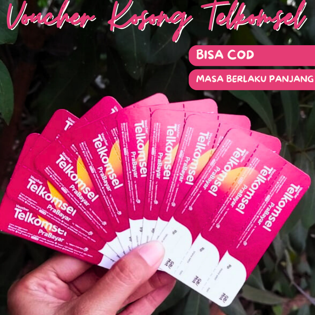 [ BISA COD ] VOUCHER TELKOMSEL KOSONG REGULER JATIM