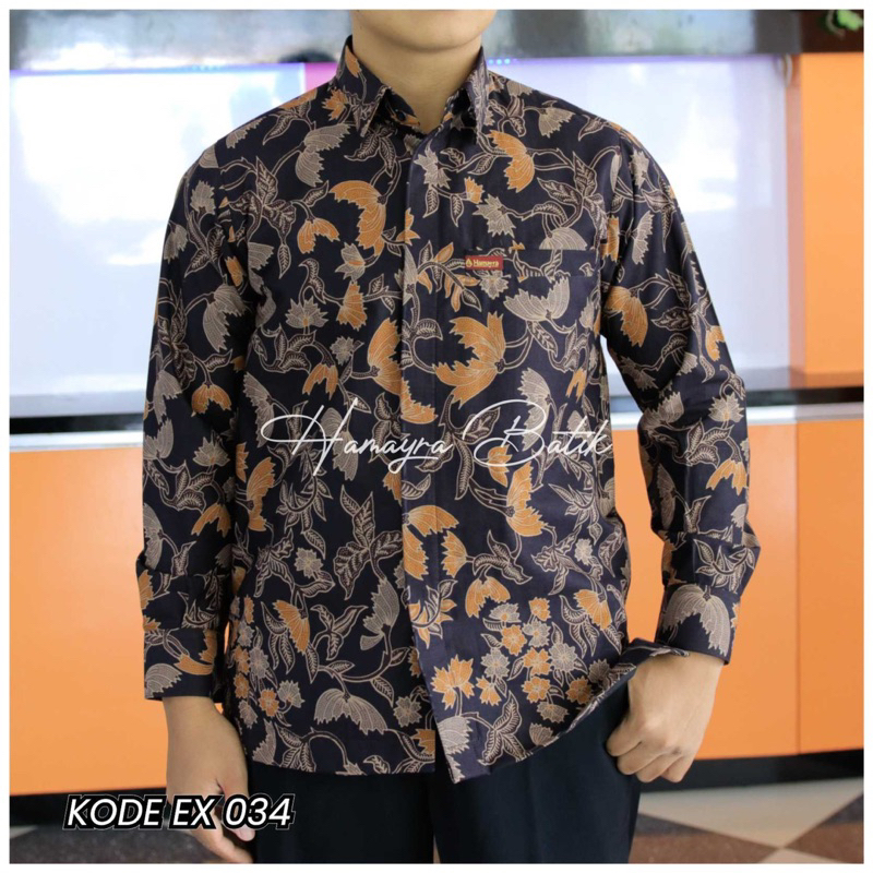 BATIK HAMAYRA || KEMEJA BATIK PRIA PREMIUM LENGAN PANJANG