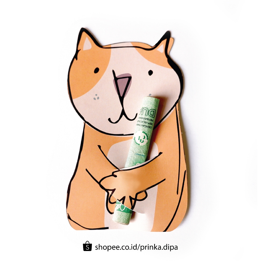 

Amplop THR Peluk - Kucing