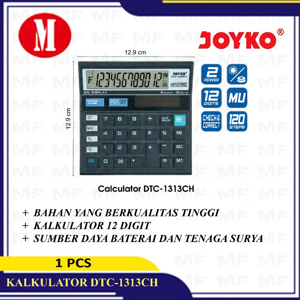 

Kalkulator Joyko DTC-1313CH