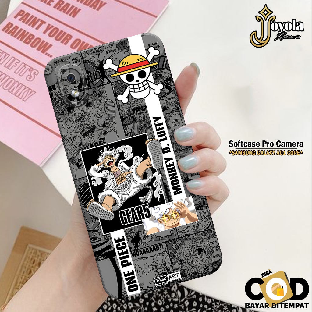 Softcase Samsung Galaxy A01 Core Silikon Pro Camera Fashion Case Anime Kesing Samsung Galaxy A01 Cor