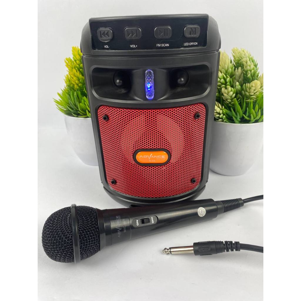 SPEAKER BLUETOOTH ADVANCE S-55 + MIC