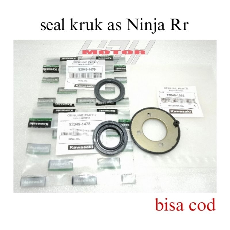 sil seal kruk as ngeset sil kanan kiri sil receiver plat sil kruk as Kawasaki Ninja R Ninja Rr Ss