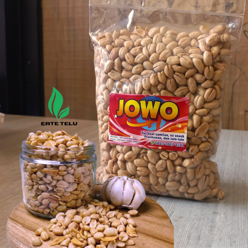 

Kacang bawang goreng 400gr Kacang bawang asin gurih