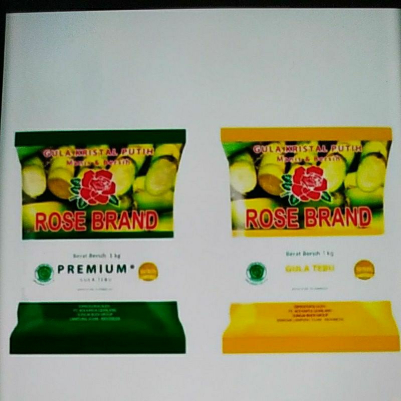 

live sembako gula rosebrand hijau dan kuning