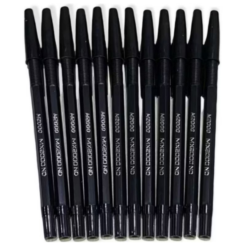 

paket hemat pulpen tinta hitam 3pcs