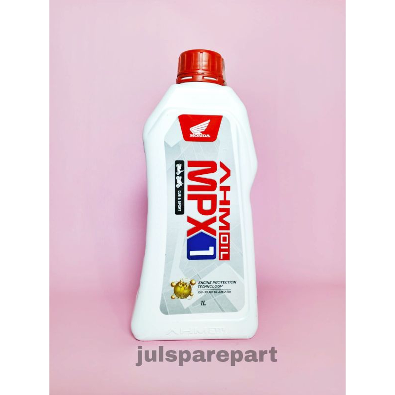 OLI MPX 1 AHM 1 LITER / 1000 ML OLI MESIN MOTOR HONDA MPX 1 LITER OLI MESIN MPX 1 1000 ML ORIGINAL