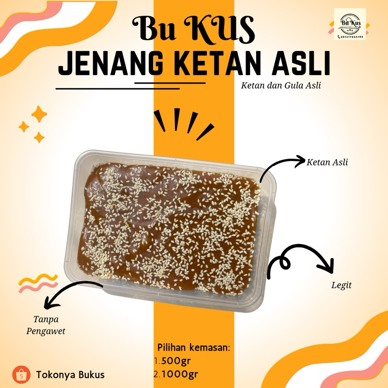 

JENANG KETAN ASLI PREMIUM