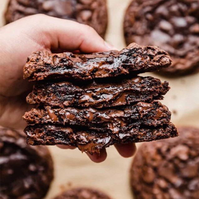 

Double Chocolate Soft Cookies