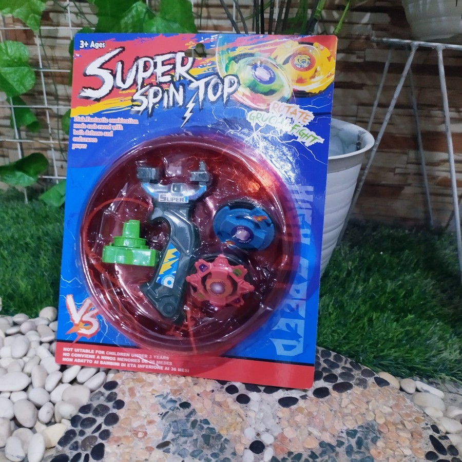 Mainan gangsing set Beyblade anak laki laki murah