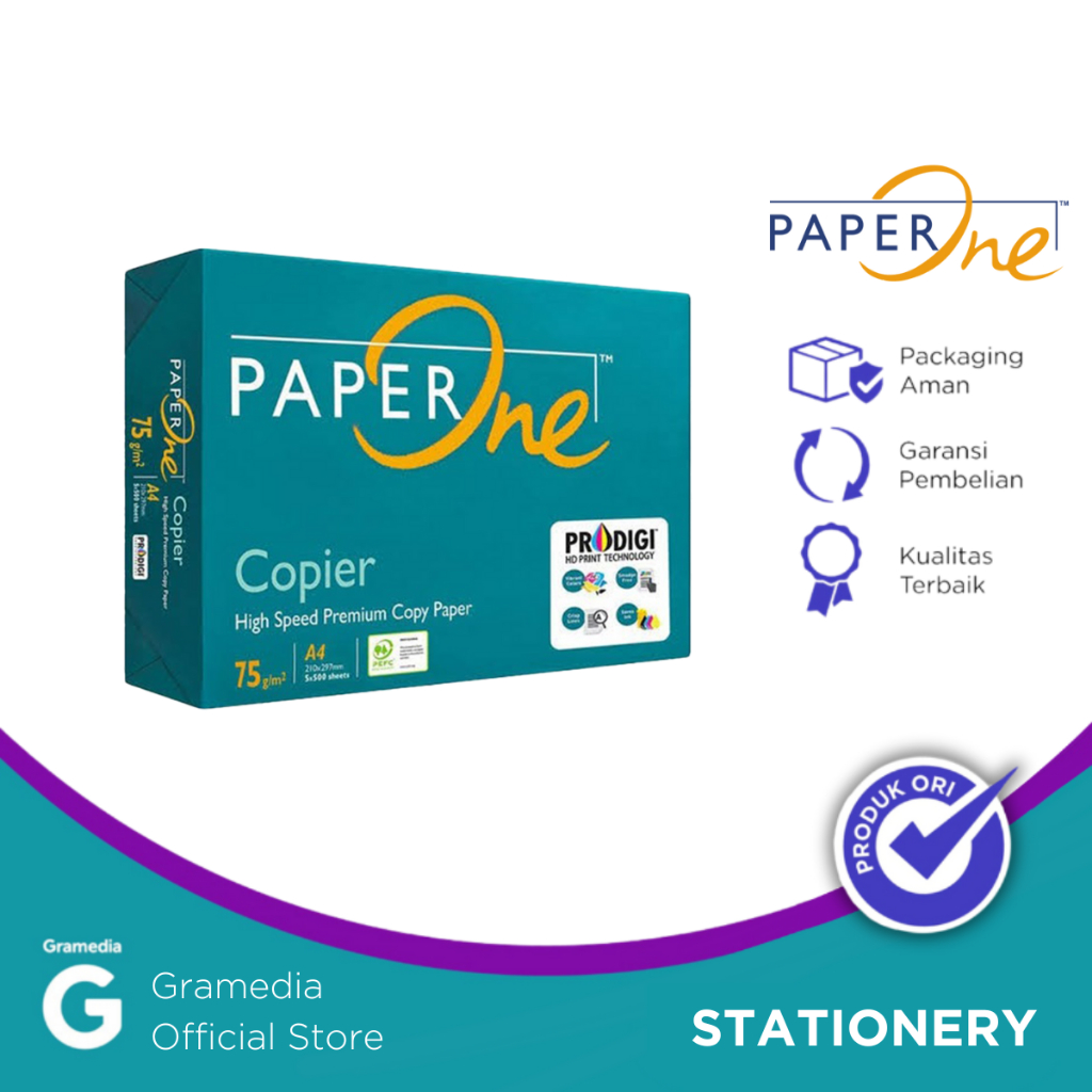 

Hot Item Paper One Fc 75 Gr A4