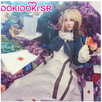 1/3 delusional Violet Evergarden Cosplay Anime Violet Evergarden Cosplay  Women Dress Costume Anime 