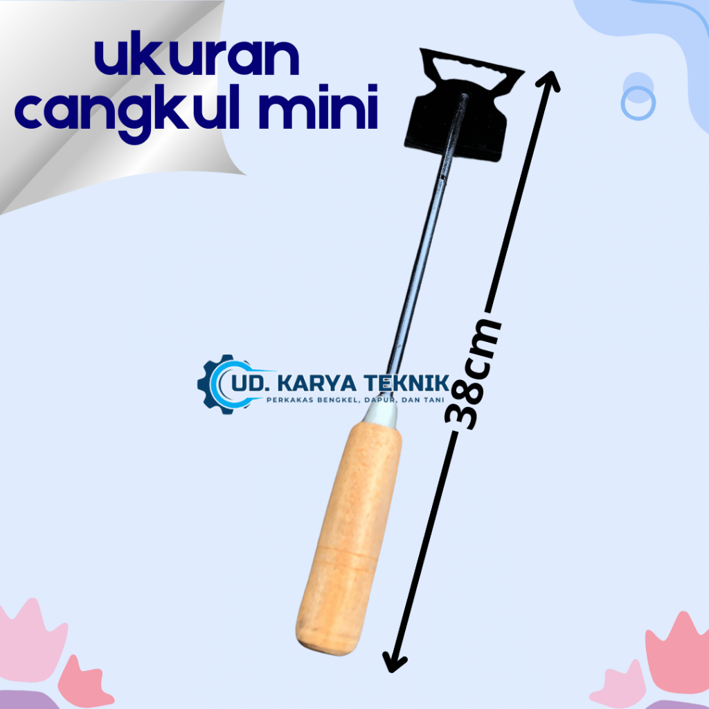 cangkul kecil berkebun / cangkul kebun / cangkul mini / Pacul Kecil
