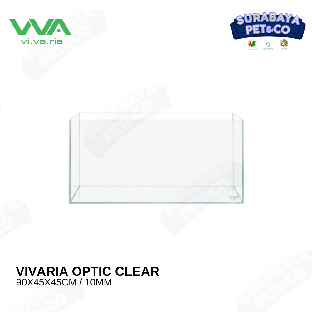 Aquarium Optic Clear 90x45x45 10mm Vivaria cube garden 90cm low iron