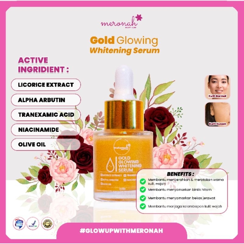 SERUM GLOWING MERONAH SERUM PLATINUM