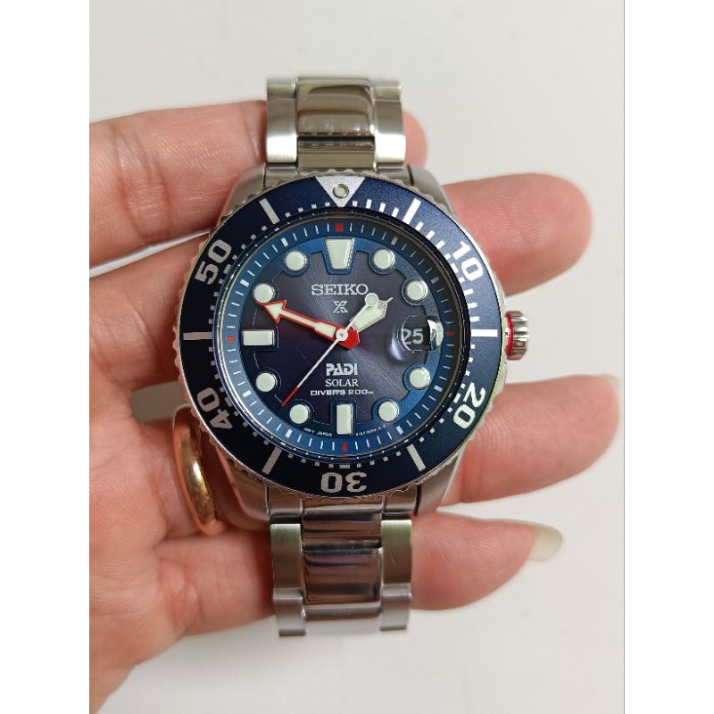 Seiko Prospex padi solar SNE549P1Divers 200m original bekas bagus normal semua siap pakai