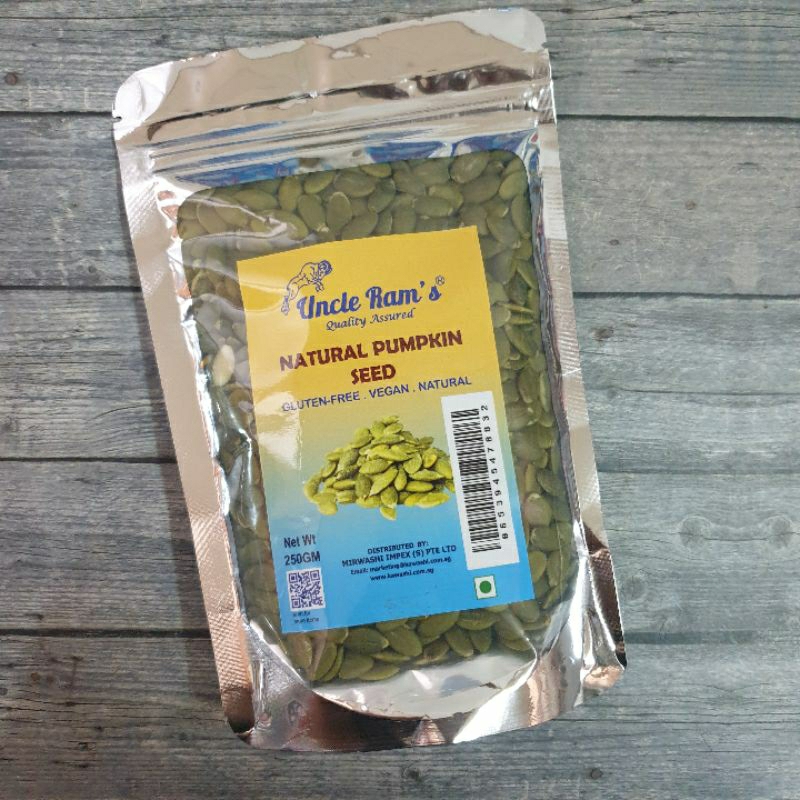 

Uncle Rams Natural Pumpkin Seed Gluten Free Vegan