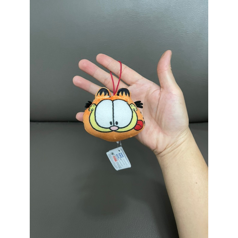 boneka garfield/garfield boneka/garfield plush keychain/garfield plush/garfield stuff/garfield colle